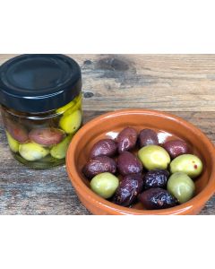 marinierte Oliven (Bio Kalamata schwarz)