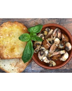 Knoblauchchampignons (ohne Brot)